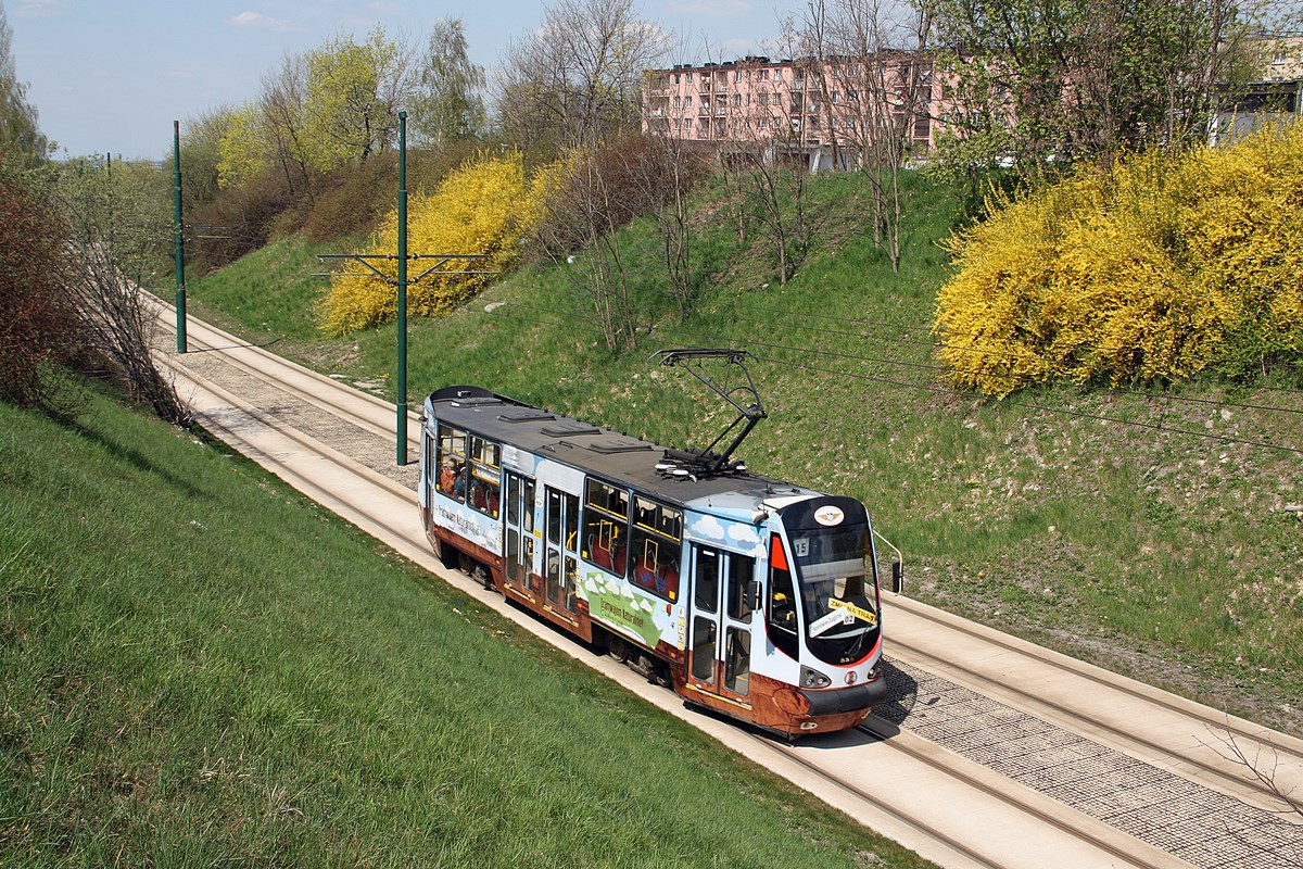 Силезские трамваи, Konstal 105N-Alfa HF07 № 535