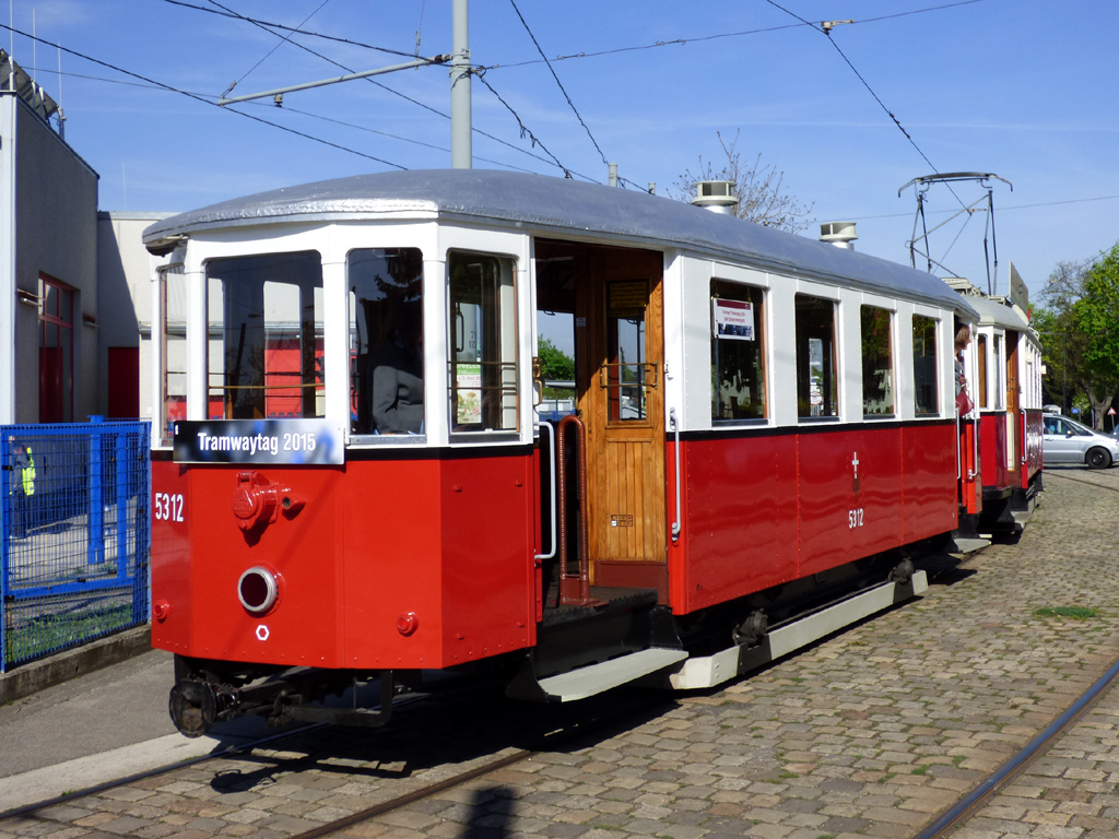 Вена, Simmering Type  m3 № 5312; Вена — Tramwaytag 2015