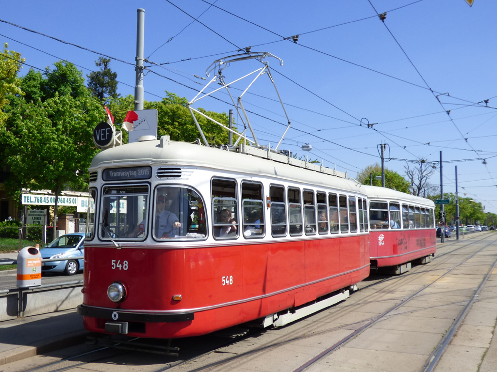 Вена, HW Type L № 548; Вена — Tramwaytag 2015