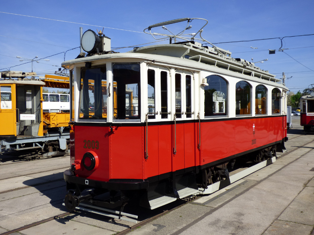 Vienna, HW Type G2(aw) № 2003; Vienna — Tramwaytag 2015