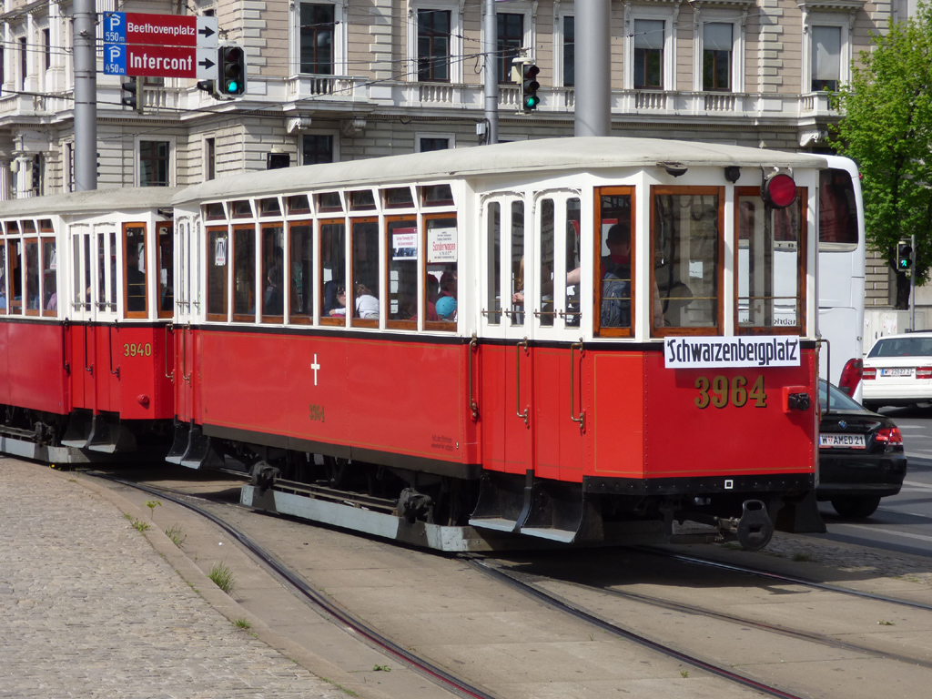 Vienna, Simmering Type  k5 č. 3964; Vienna — Tramwaytag 2015