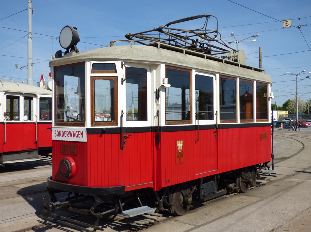 Вена, HW Type SM № 6115; Вена — Tramwaytag 2015