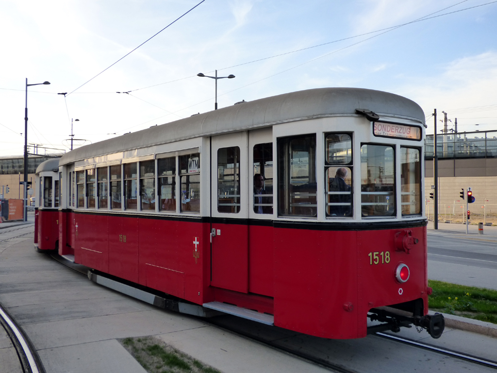 Вена, Lohner Тype k6 № 1518; Вена — Tramwaytag 2015