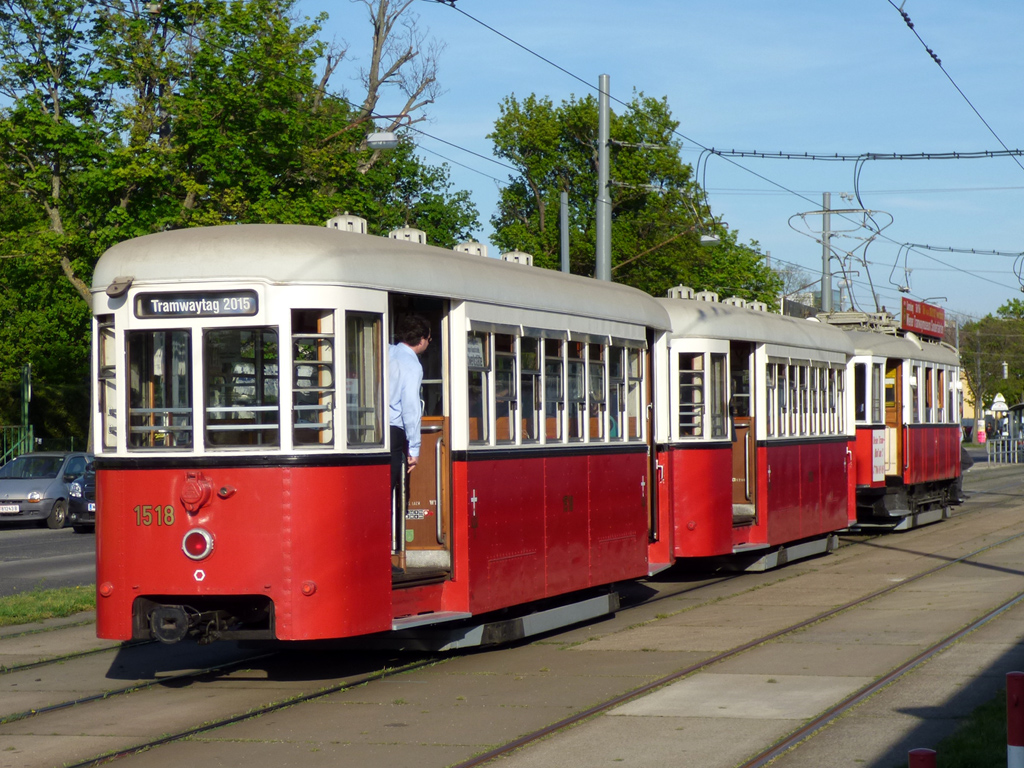 Вена, Lohner Тype k6 № 1518; Вена — Tramwaytag 2015