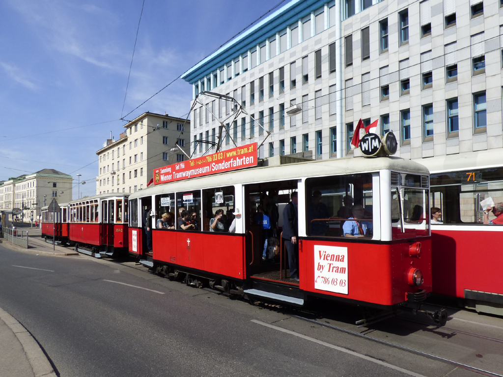 Wien, Fuchs KSW motor car # 1; Wien — Tramwaytag 2015