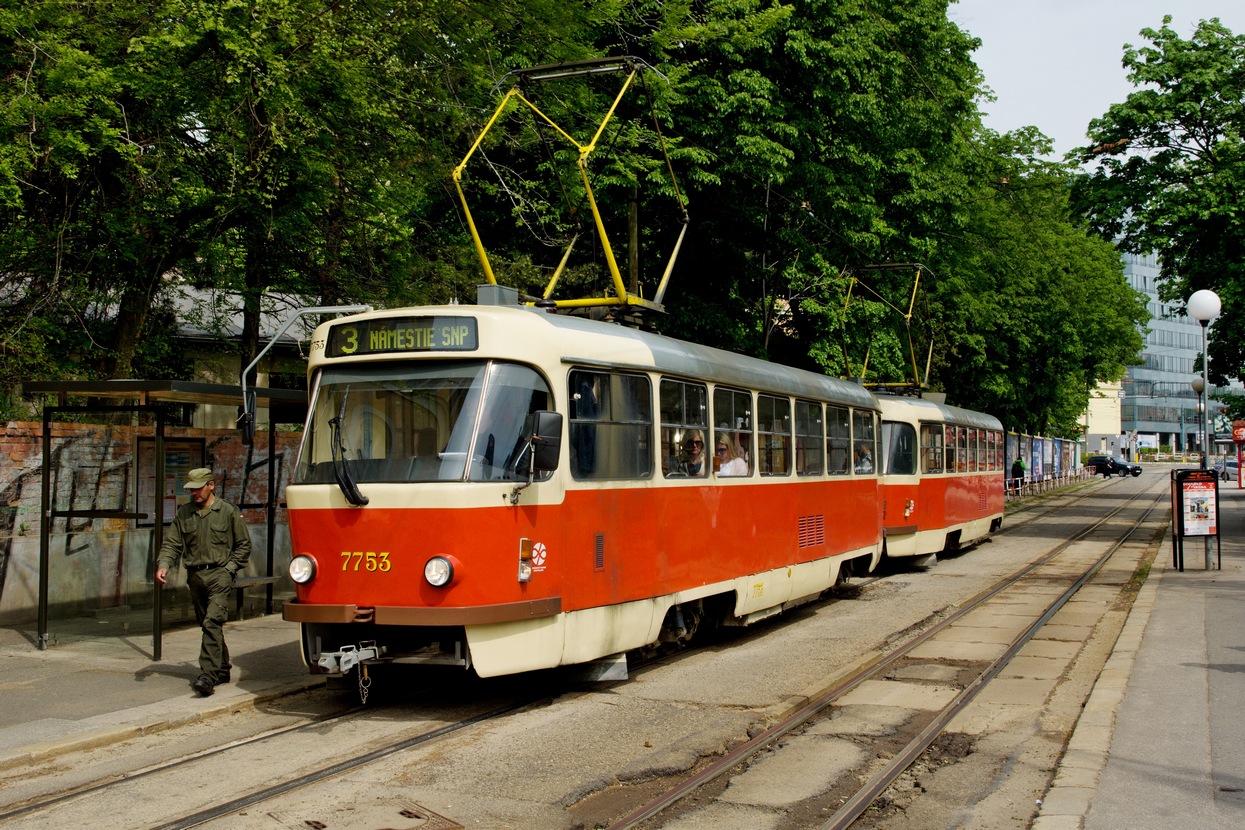Братислава, Tatra T3SUCS № 7753