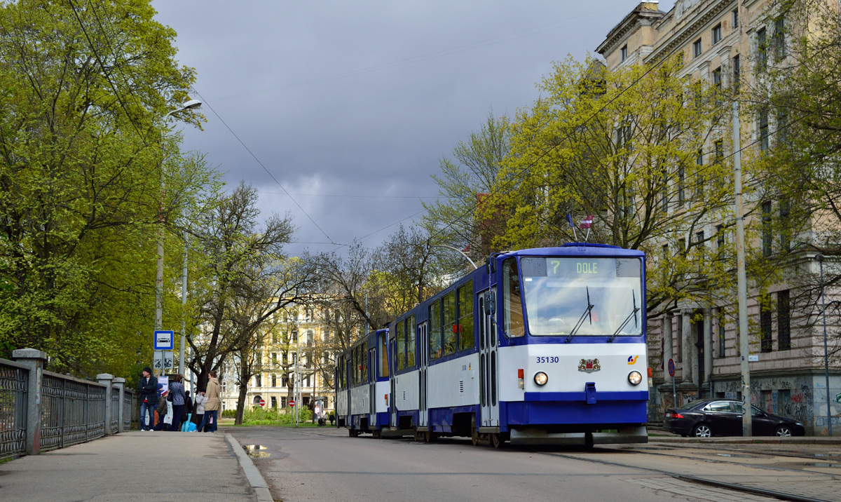 Riga, Tatra Т3MR (T6B5-R) — 35130