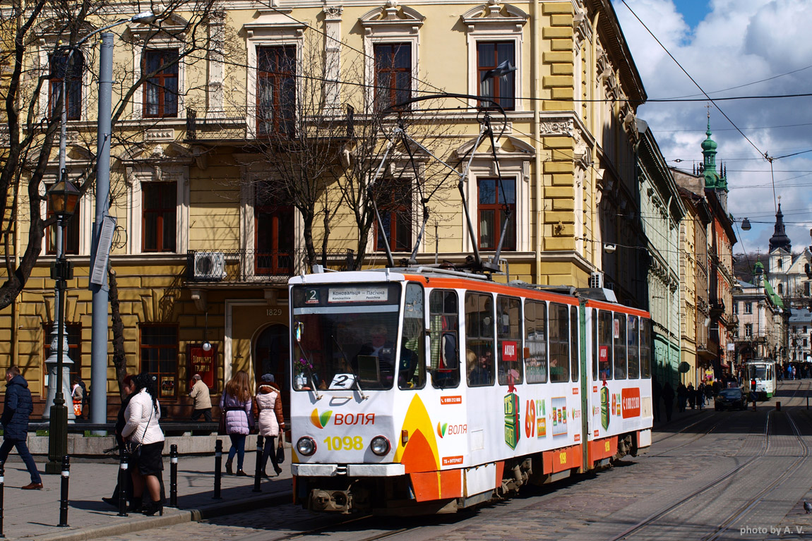 Lviv, Tatra KT4SU nr. 1098