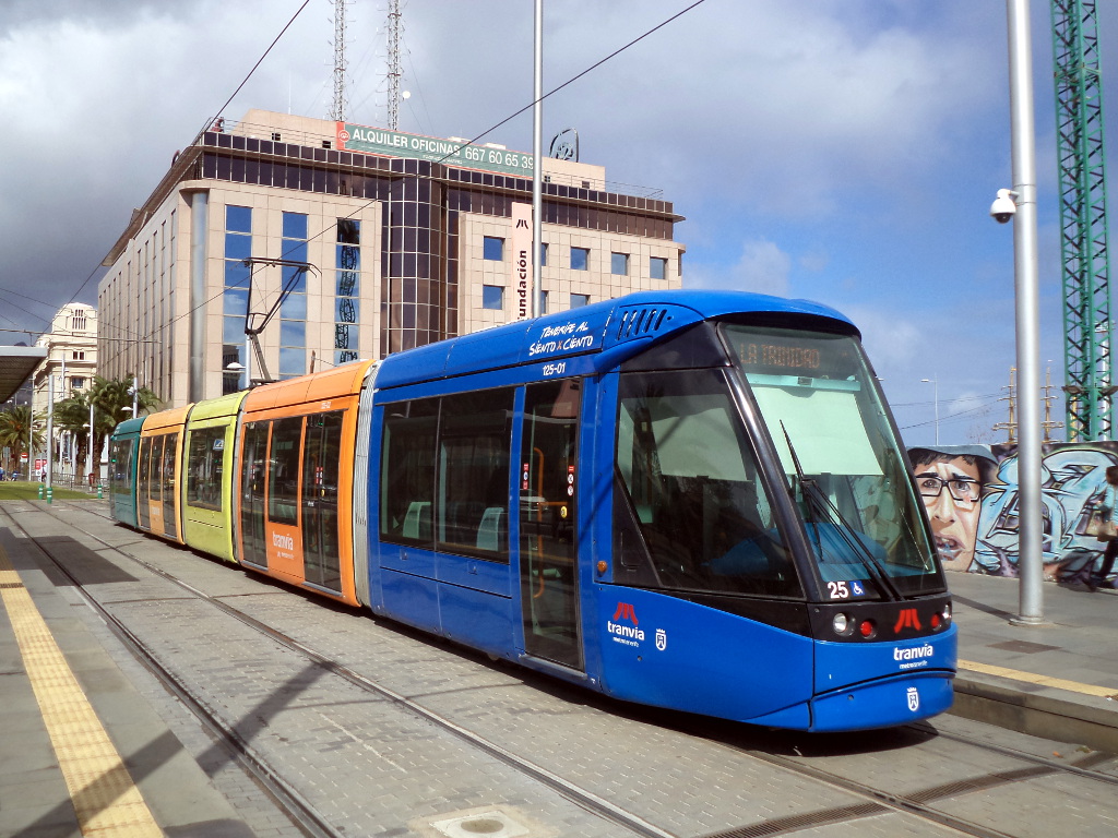 Santa Cruz de Tenerife, Alstom Citadis 302 nr. 25