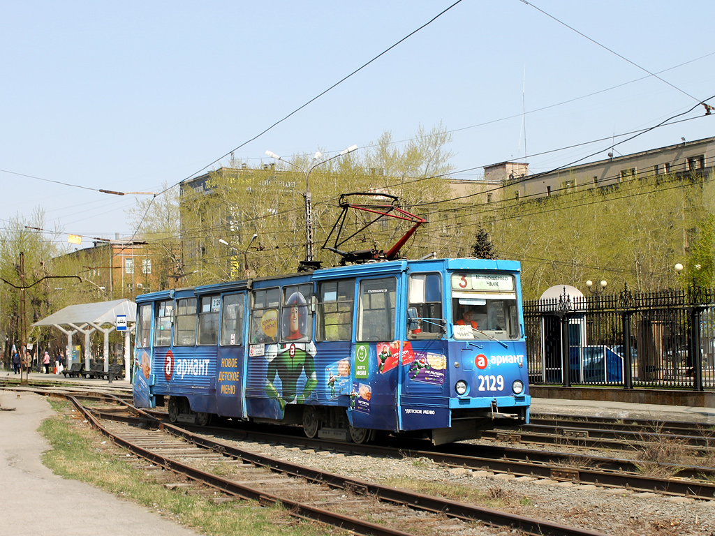 Челябинск, 71-605 (КТМ-5М3) № 2129