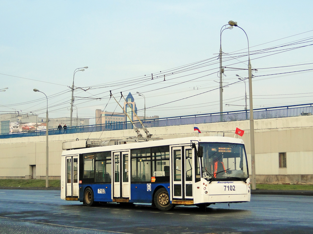 Москва, Тролза-5265.00 «Мегаполис» № 7102