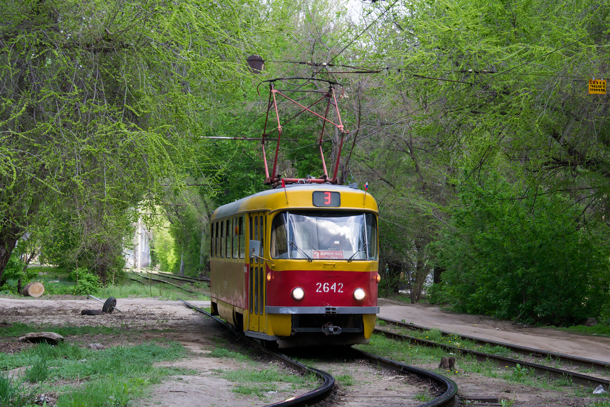 Volgograd, Tatra T3SU (2-door) Nr 2642