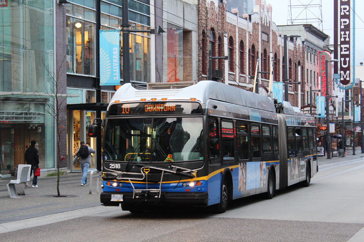 Vancouver, New Flyer E60LFR № 2518