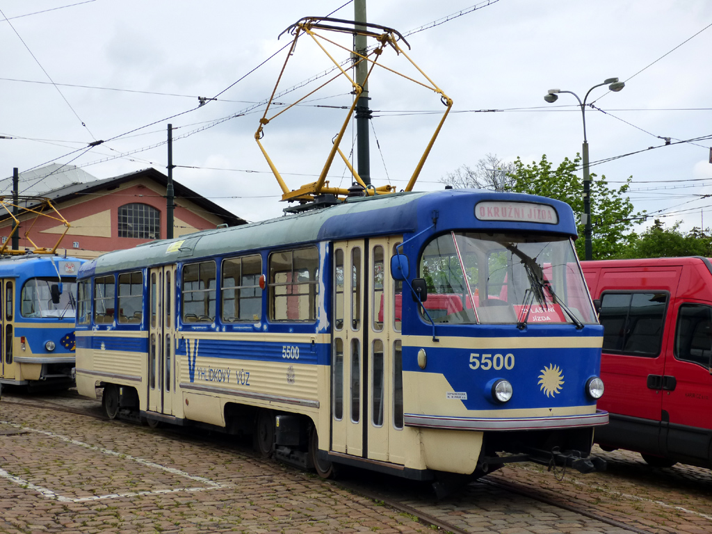 Прага, Tatra T4YU № 5500