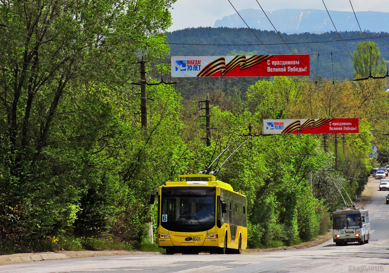 Crimean trolleybus, VMZ-5298.01 “Avangard” № 4601