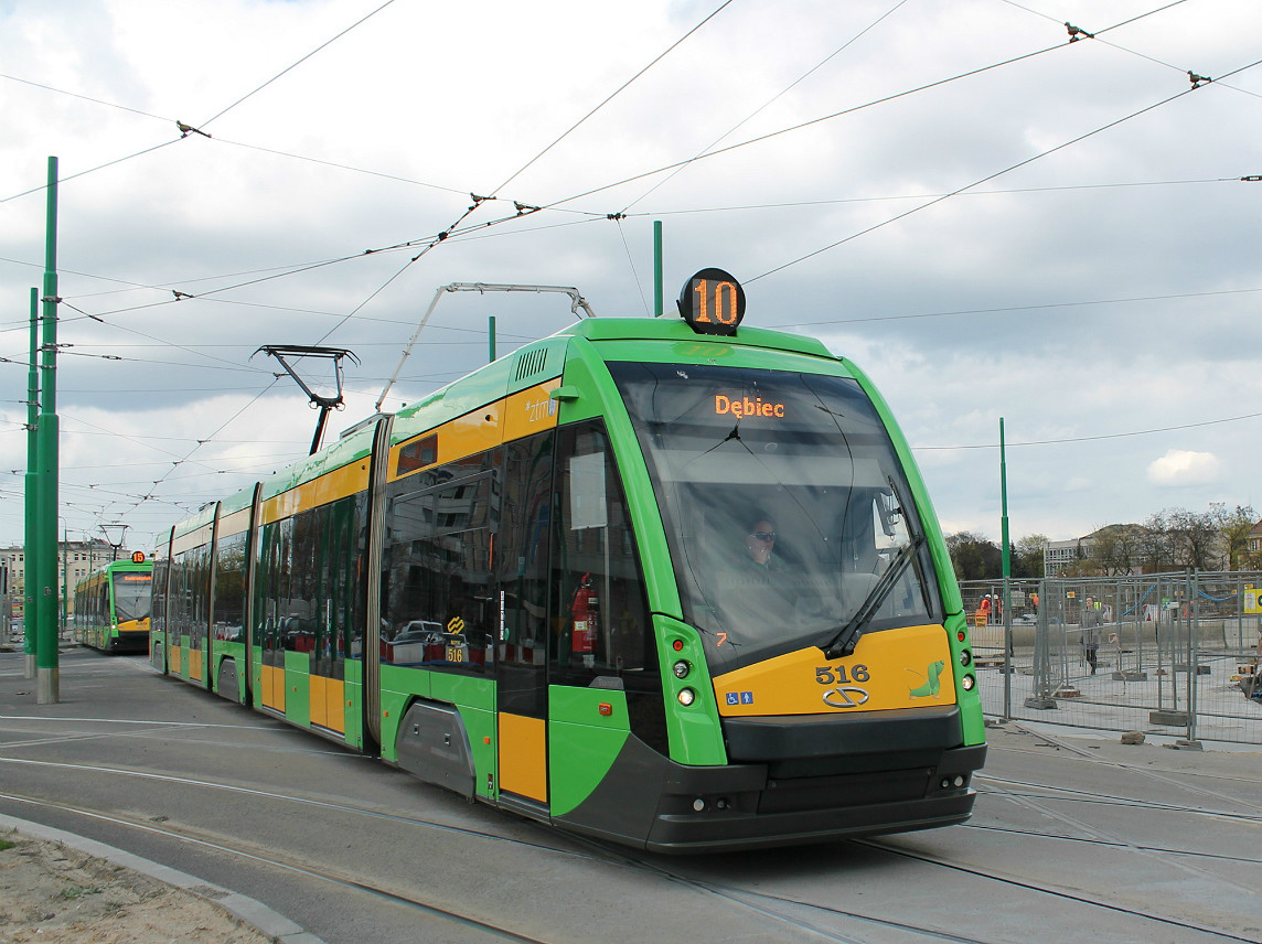 Poznań, Solaris Tramino S105p nr. 516