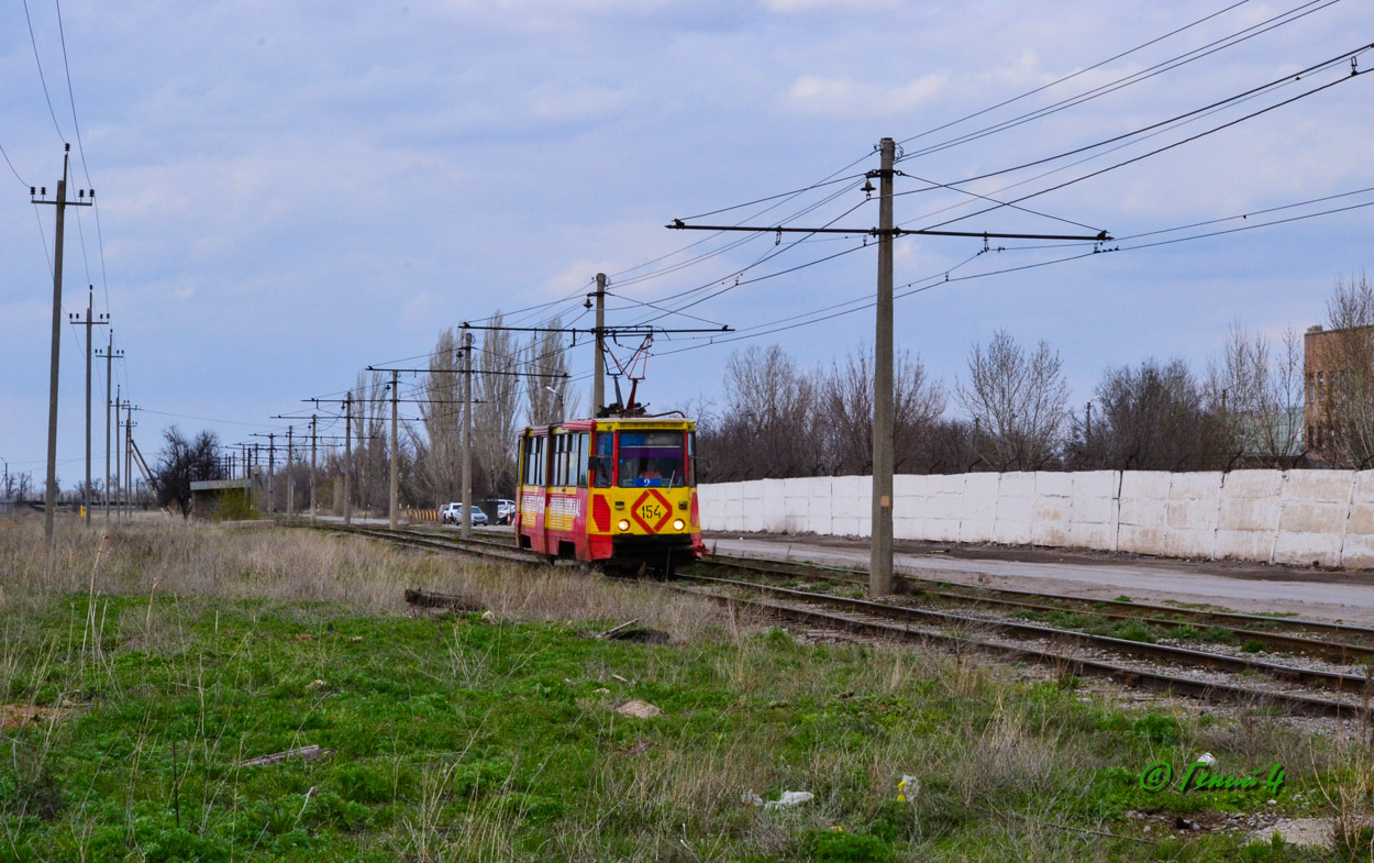 Volžska, 71-605A № 154; Volžska — ZOS tram link