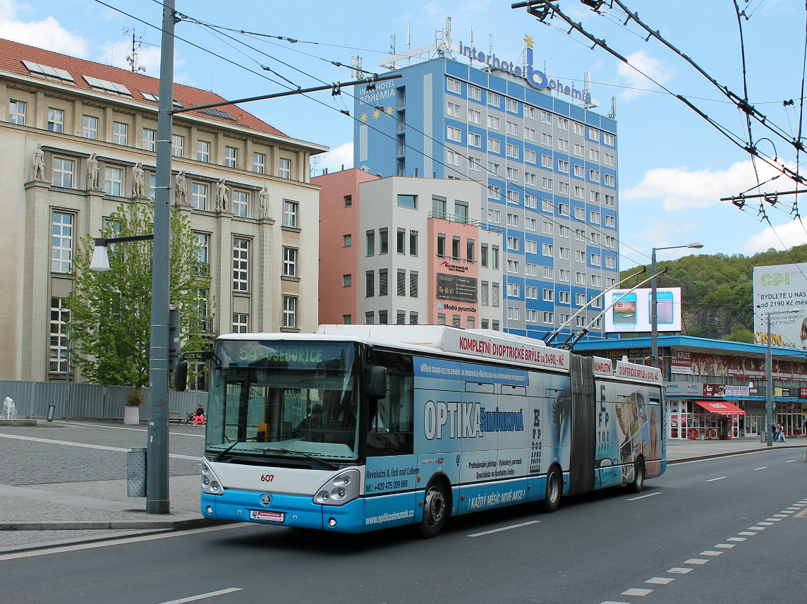 Ústí nad Labem, Škoda 25Tr Irisbus Citelis č. 607