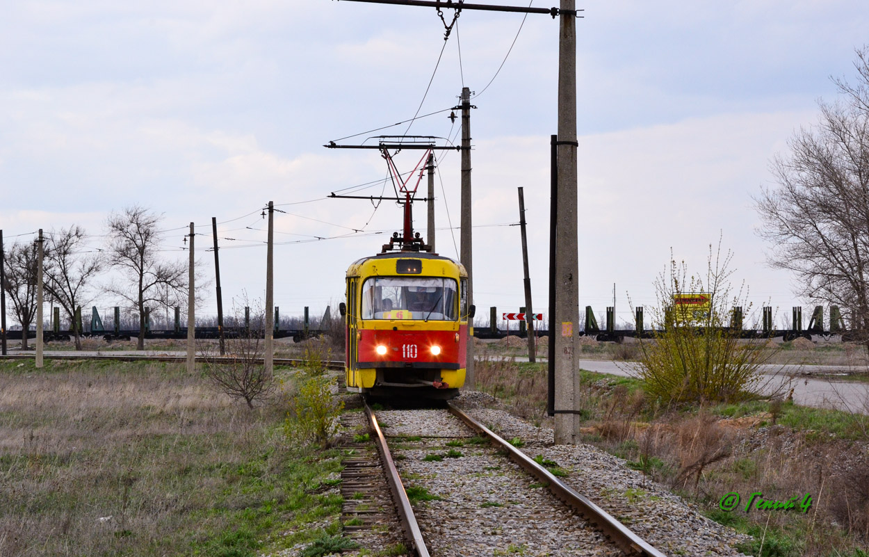 Volzhsky, Tatra T3SU № 110; Volzhsky — ZOS tram link