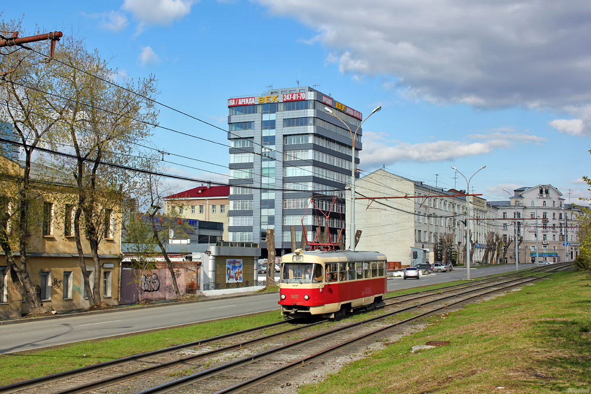 Yekaterinburg, Tatra T3SU № 600