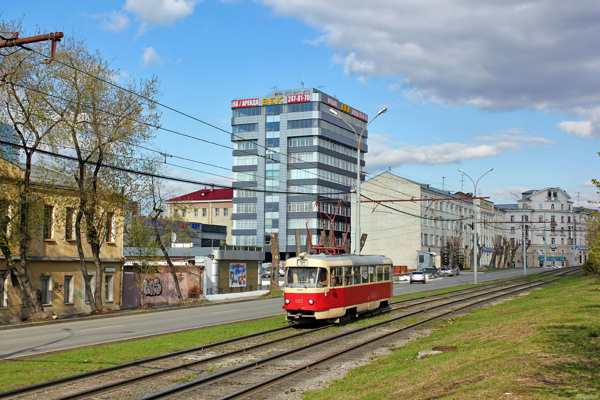 Екатеринбург, Tatra T3SU № 600