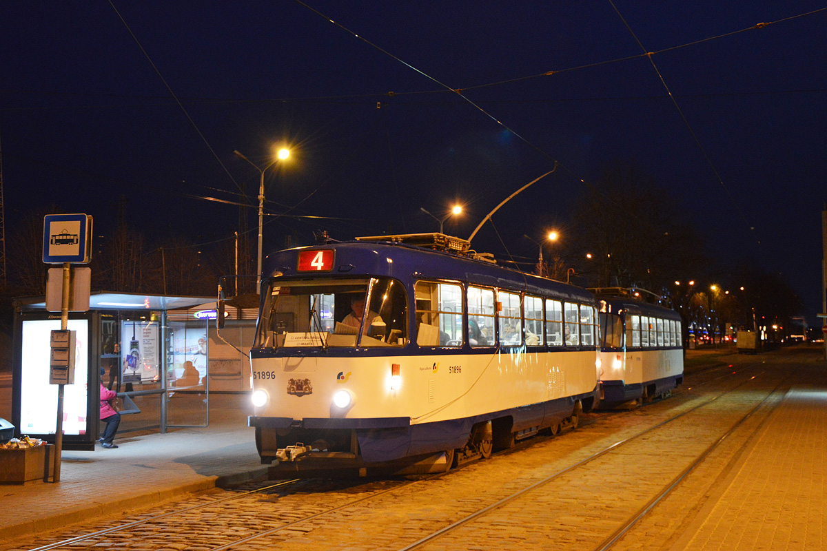 Riga, Tatra T3A — 51896