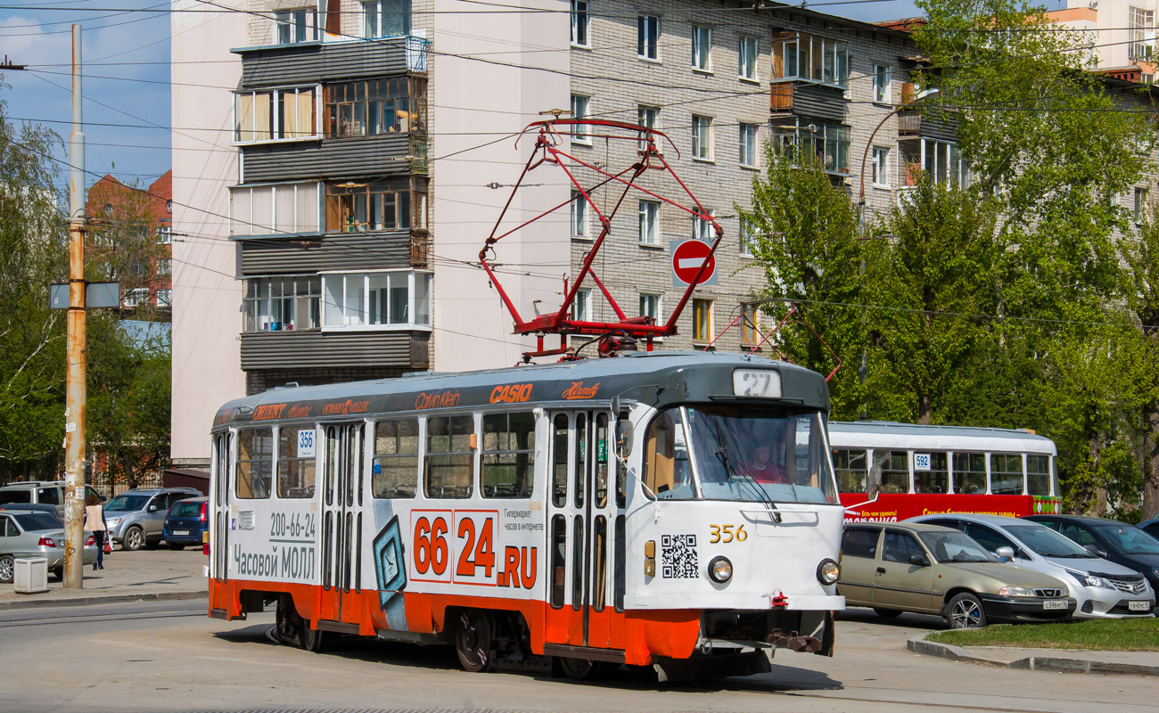 Yekaterinburg, Tatra T3SU Nr 356