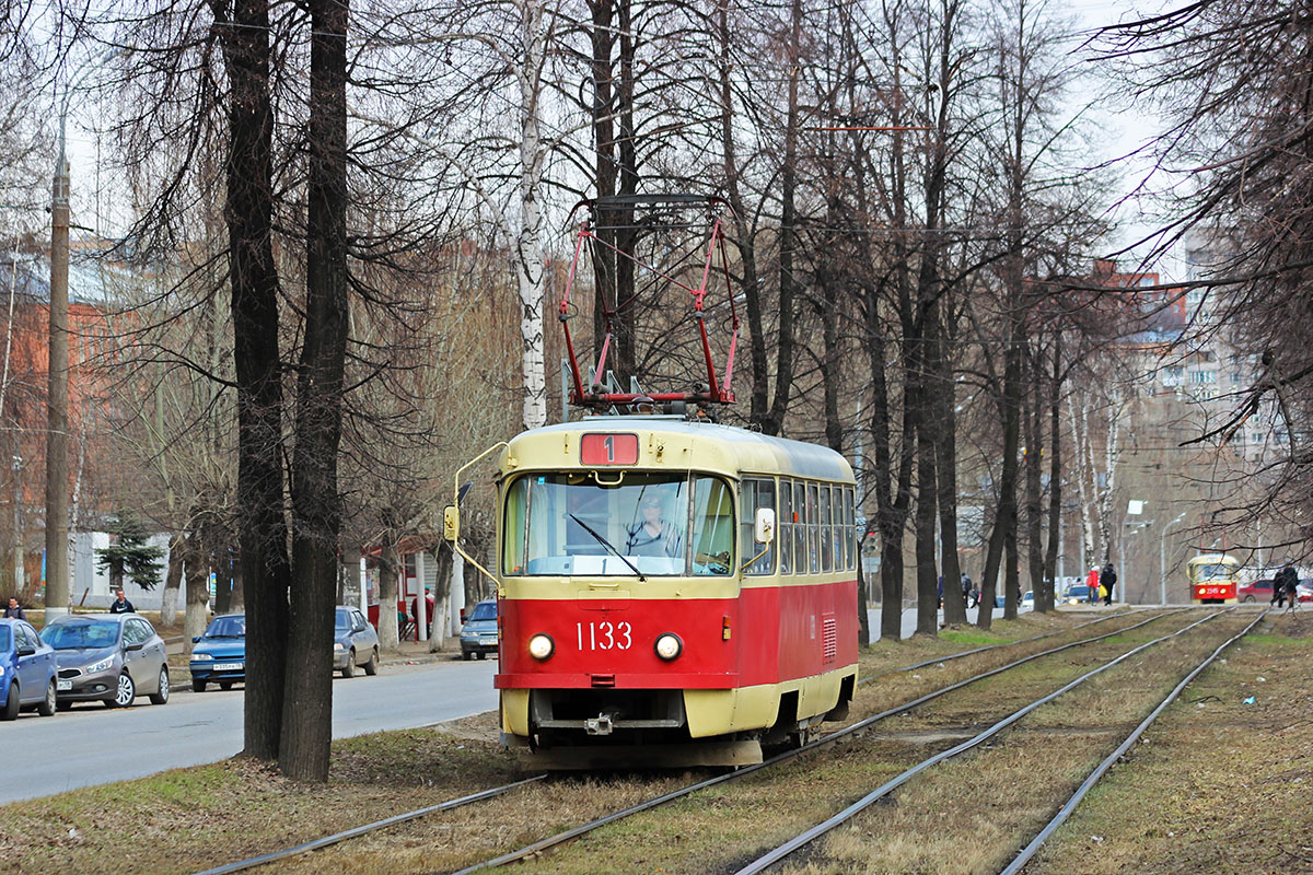 Ижевск, Tatra T3SU (двухдверная) № 1133