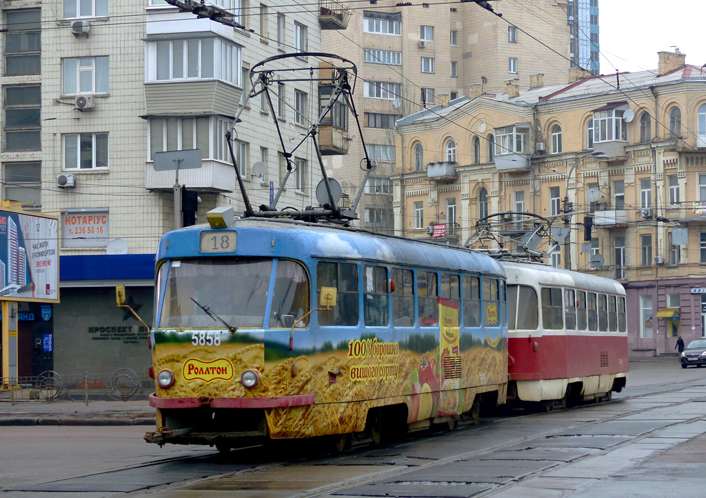 Киев, Tatra T3SU № 5858