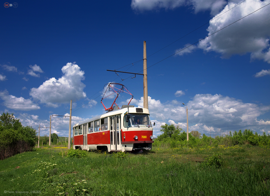 Дружковка, Tatra T3SUCS № 7088; Дружковка — Начало эксплуатации первого вагона Tatra T3SUCS