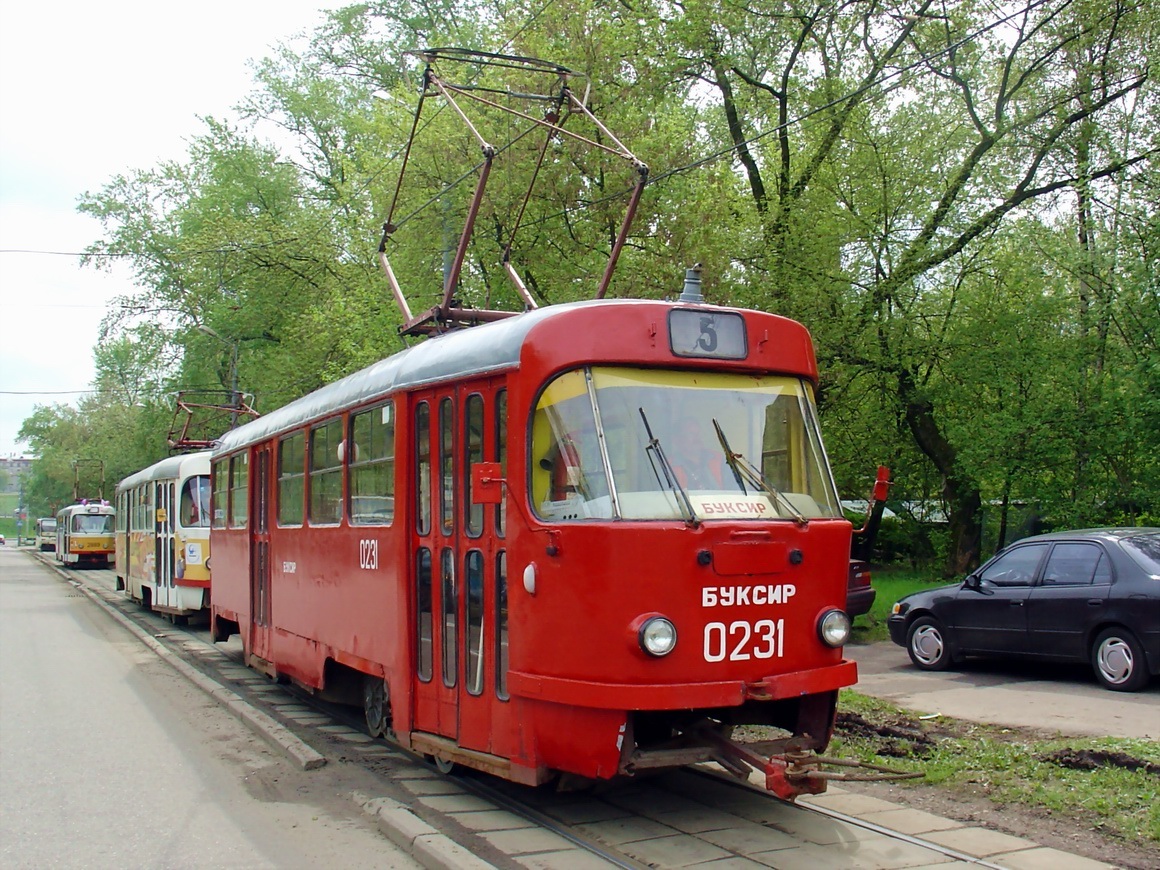 Moskau, Tatra T3SU Nr. 0231