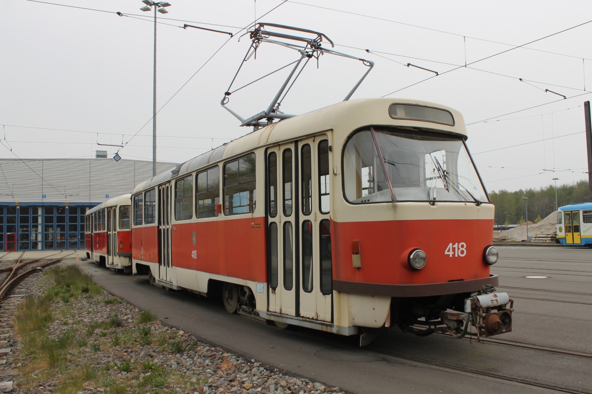 Schwerin, Tatra T3D № 418