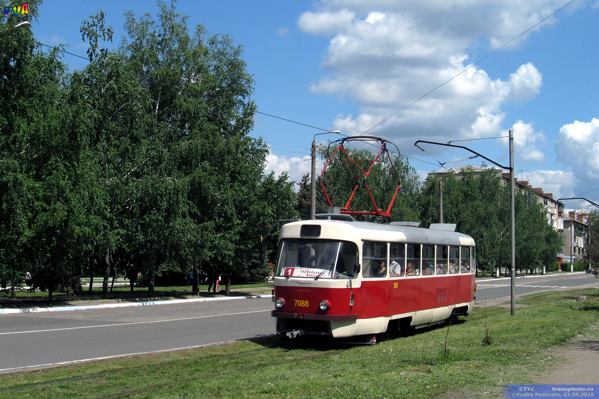 Дружковка, Tatra T3SUCS № 7088; Дружковка — Начало эксплуатации первого вагона Tatra T3SUCS