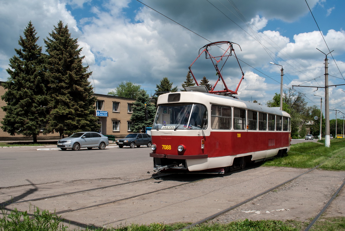 Дружковка, Tatra T3SUCS № 7088; Дружковка — Начало эксплуатации первого вагона Tatra T3SUCS