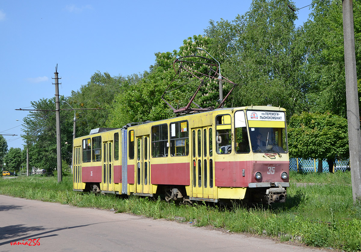 Житомир, Tatra KT4SU № 35