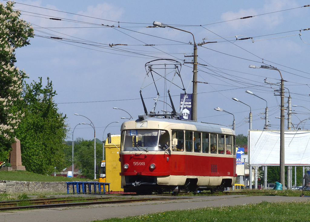 Kijów, Tatra T3SU Nr 5598