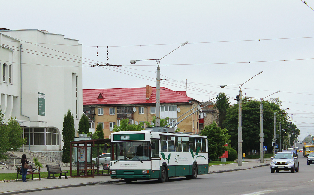 Луцк, MPK/Jelcz 120MT № 224