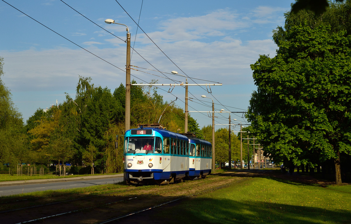 Riga, Tatra T3A — 30896