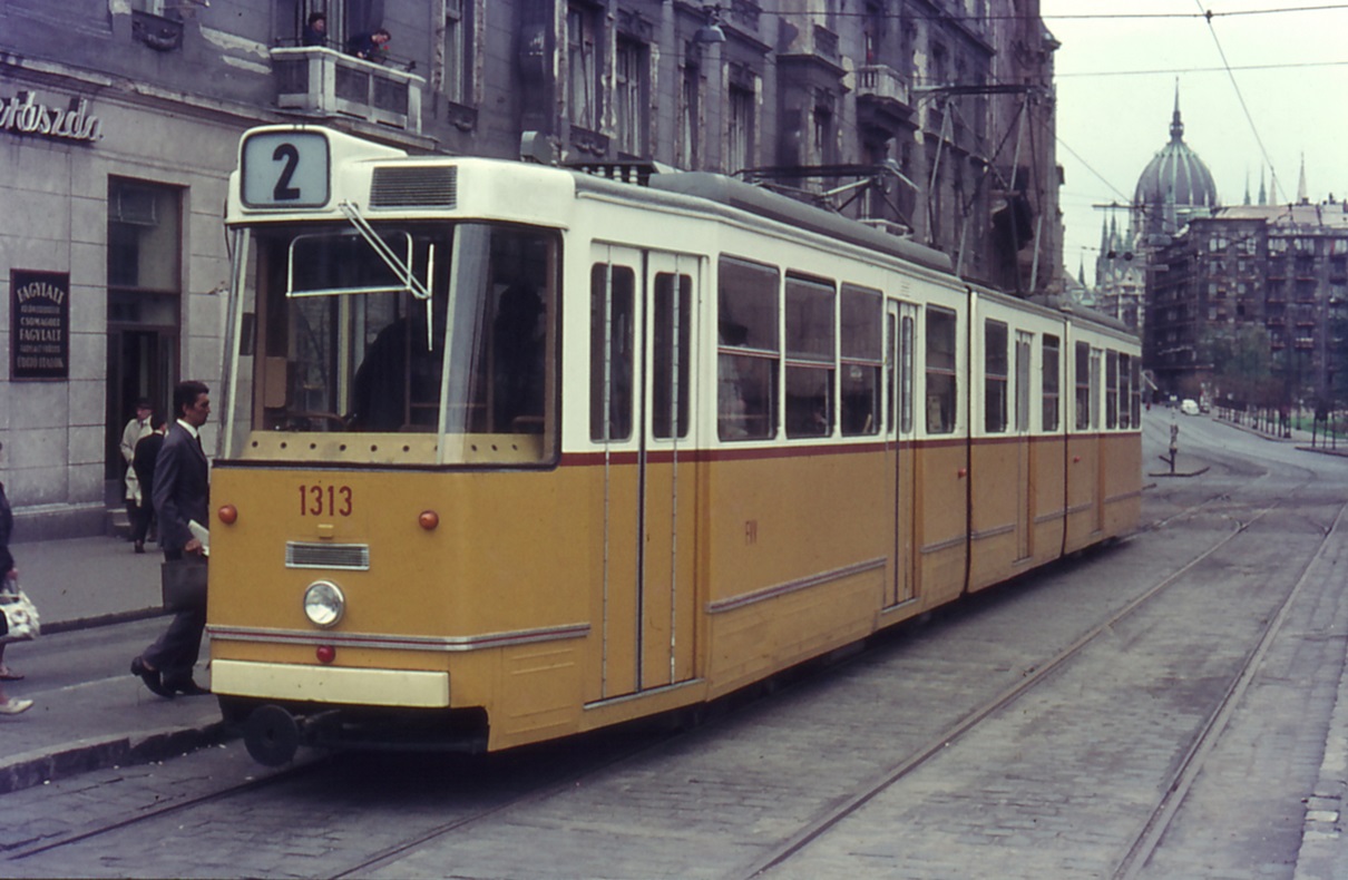 Budapest, Ganz GCSM1 # 1313