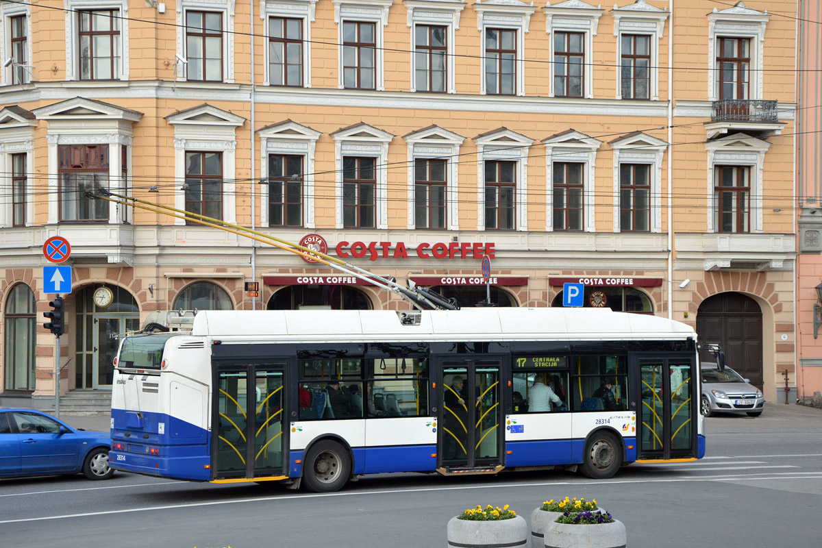 Рига, Škoda 24Tr Irisbus Citelis № 28314