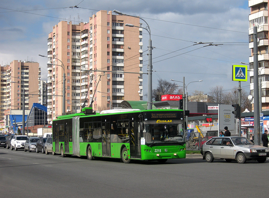 Kharkiv, LAZ E301D1 nr. 2215