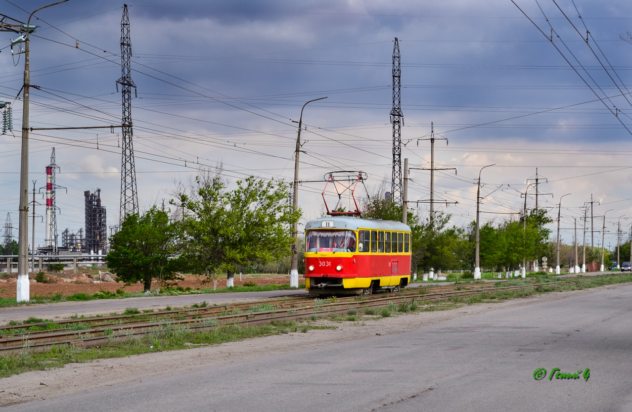 Volgograd, Tatra T3SU (2-door) № 3031