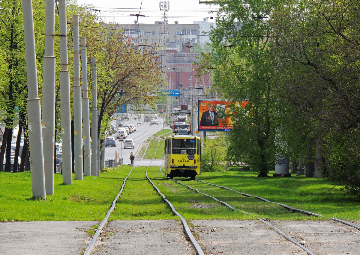 Yekaterinburg, 71-402 # 813; Yekaterinburg — Tram lines