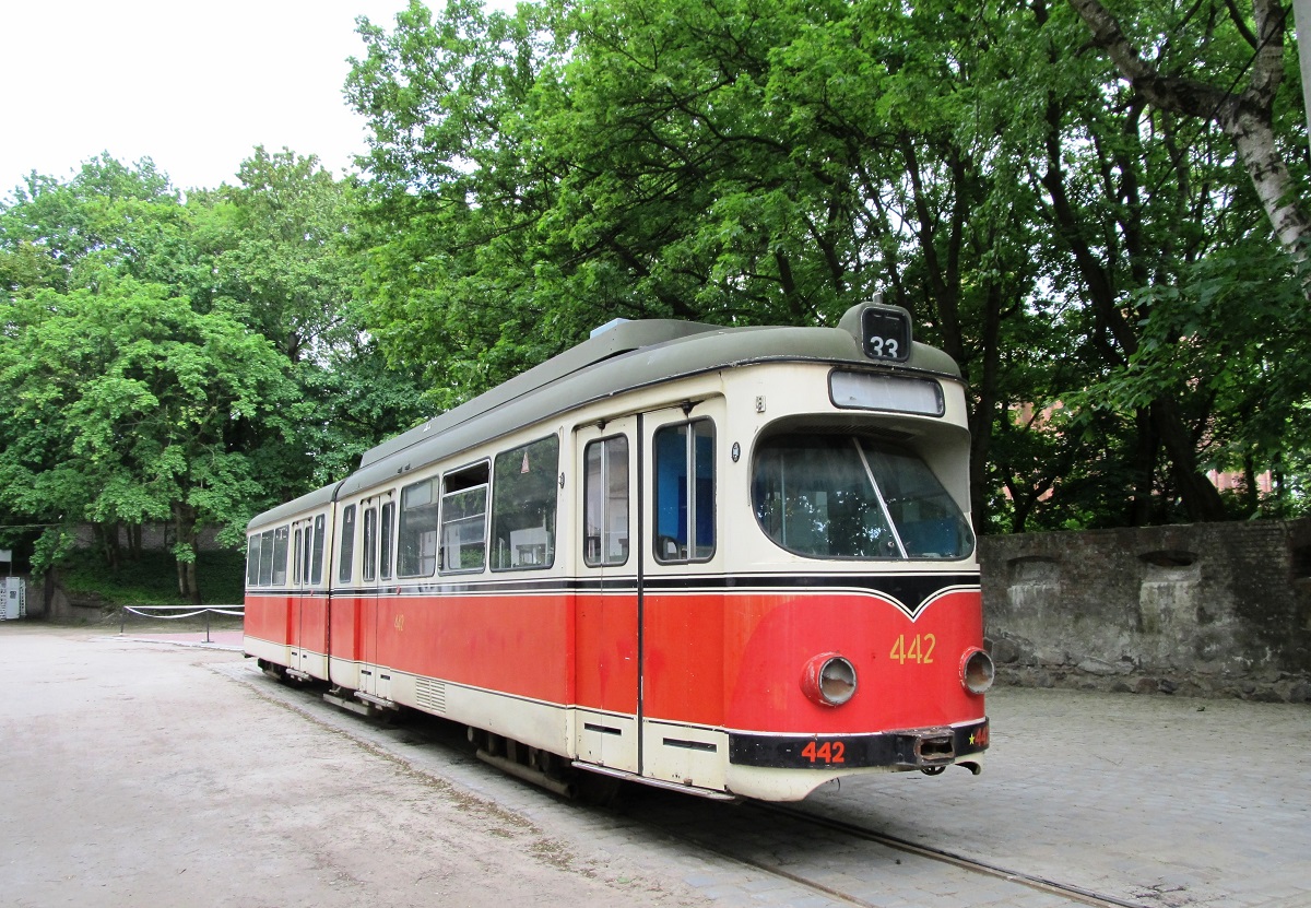 Калининград, Duewag GT6 № 442; Калининград — Музей "Фридландские ворота"