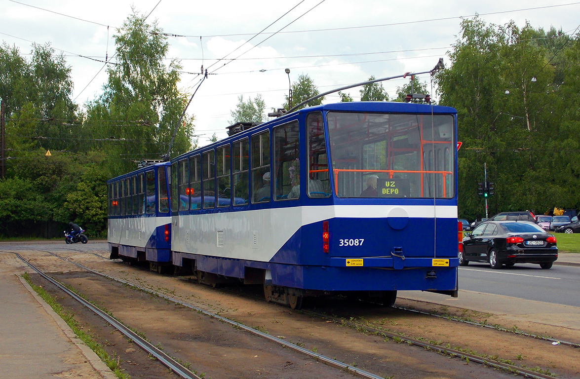 Ryga, Tatra Т3MR (T6B5-R) Nr 35087