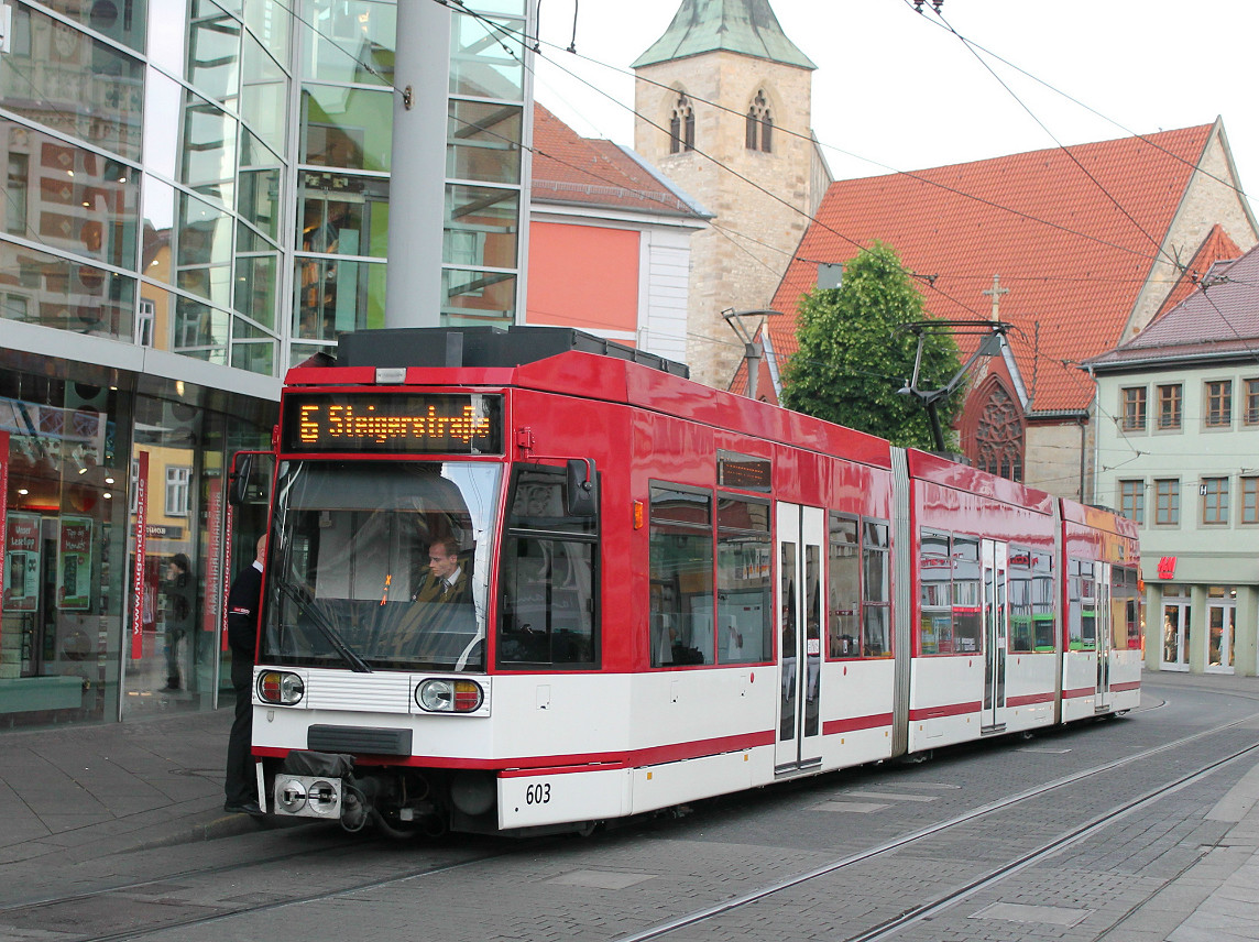 Erfurt, Duewag MGT6D — 603