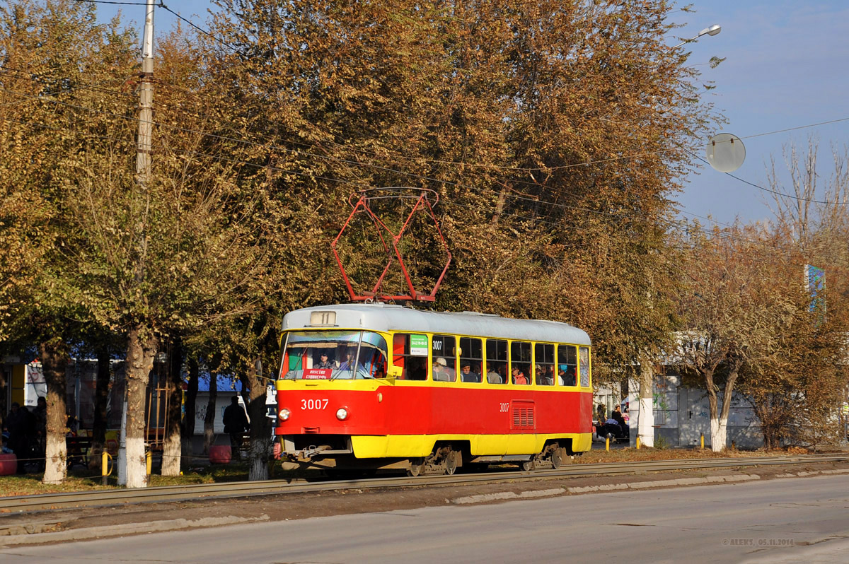 Volgograd, Tatra T3SU (2-door) # 3007