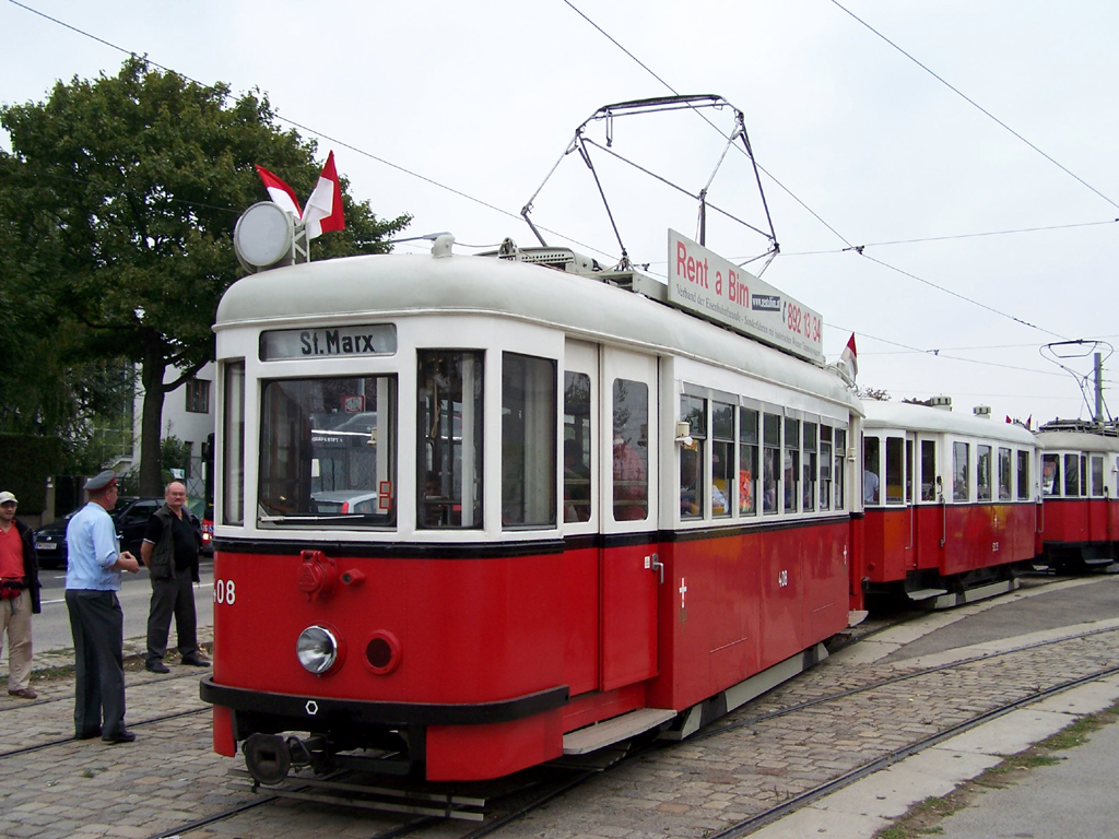 Вена, Lohner Type T1 № 408; Вена — Tramwaytag 2009
