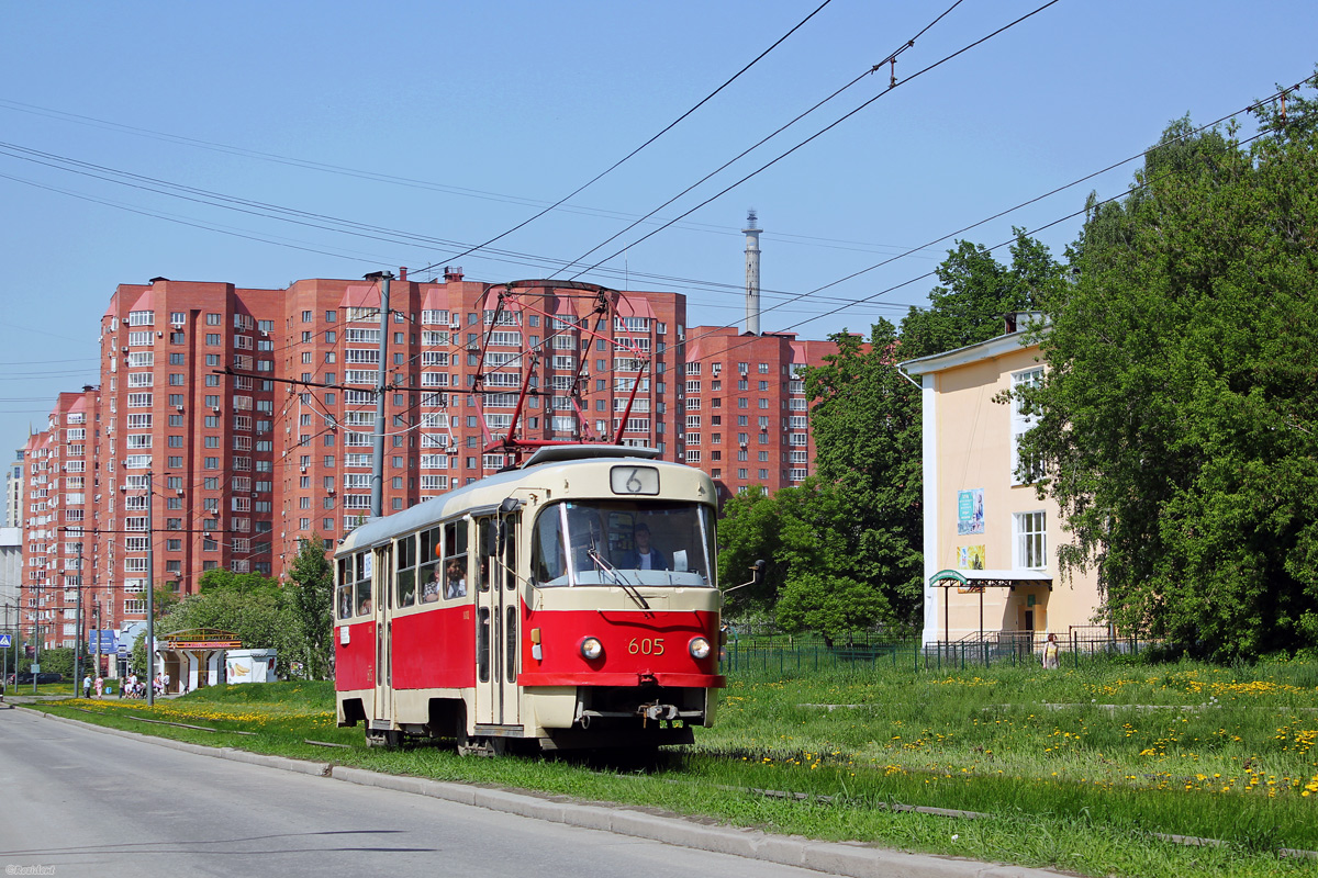 叶卡捷琳堡, Tatra T3SU # 605