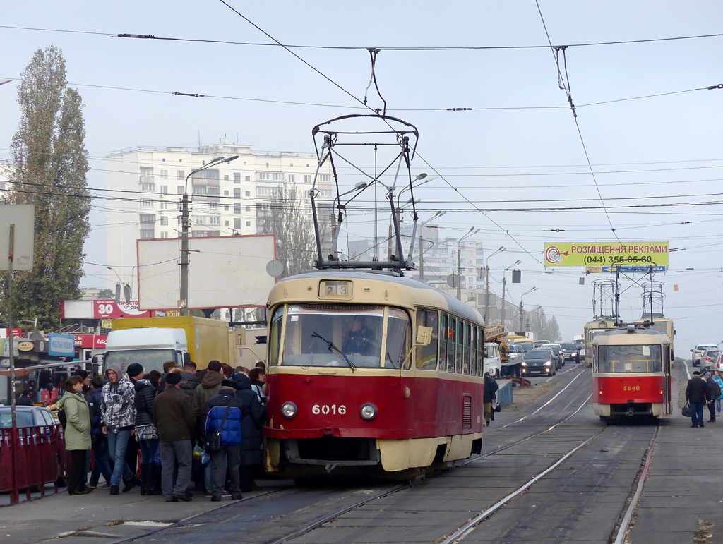 Київ, Tatra T3SU № 6016